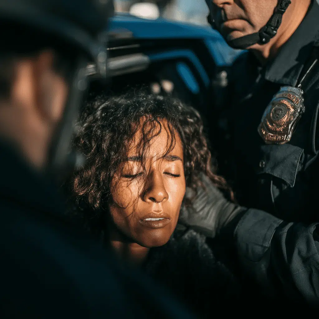 Woman detained by police during warrantless search—New Jersey criminal defense context